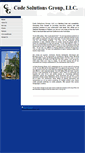 Mobile Screenshot of codesolutionsgroup.com