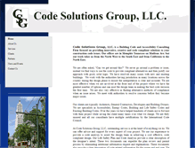 Tablet Screenshot of codesolutionsgroup.com